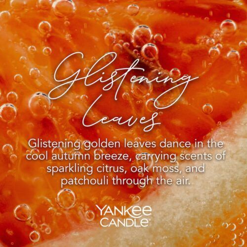 Glistening Leaves Large Signature Yankee Candle Geurkaars