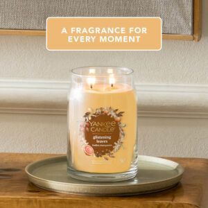 Glistening Leaves Large Signature Yankee Candle Geurkaars