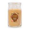 Glistening Leaves Large Signature Yankee Candle Geurkaars