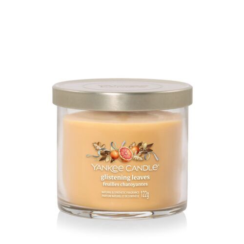 Glistening Leaves Small Tumbler Yankee Candle Geurkaars
