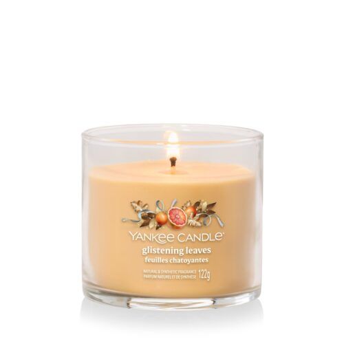 Glistening Leaves Small Tumbler Yankee Candle Geurkaars