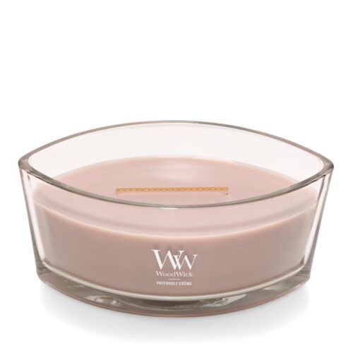 WoodWick Patchouli Crème Ellipse Geurkaars