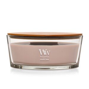 WoodWick Patchouli Crème Ellipse Geurkaars