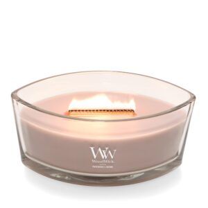 WoodWick Patchouli Crème Ellipse Geurkaars