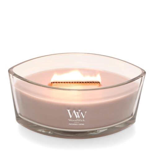 WoodWick Patchouli Crème Ellipse Geurkaars