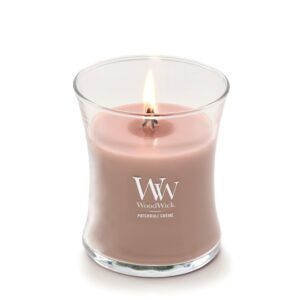WoodWick Patchouli Crème Medium Geurkaars