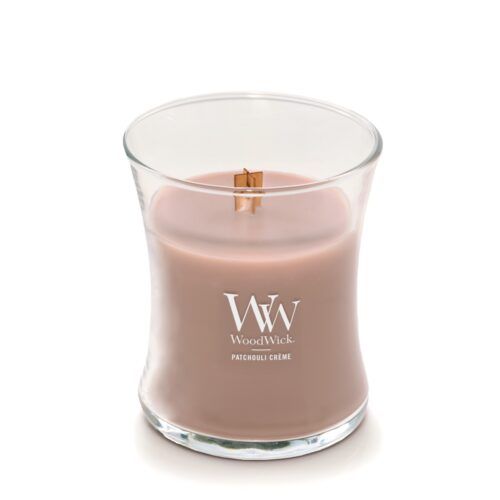 WoodWick Patchouli Crème Medium Geurkaars