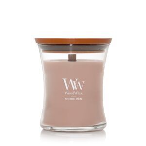 WoodWick Patchouli Crème Medium Geurkaars