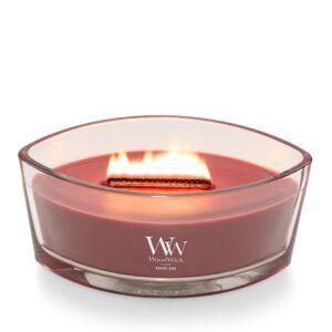 WoodWick Rouge Oud Ellipse Geurkaars
