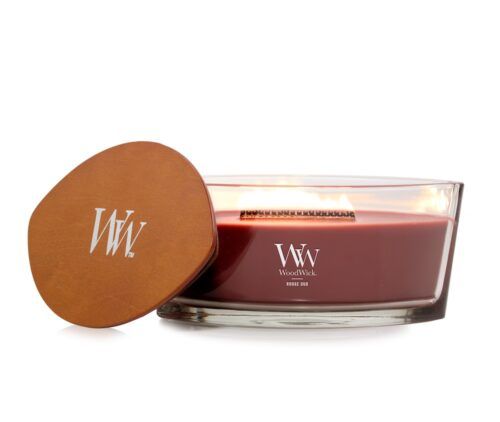WoodWick Rouge Oud Ellipse Geurkaars