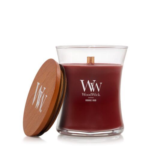 WoodWick Rouge Oud Medium Geurkaars