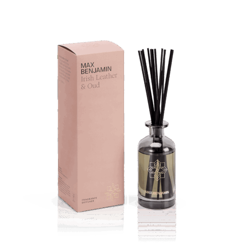 Irish Leather & Oud Fragrance Diffuser Max Benjamin