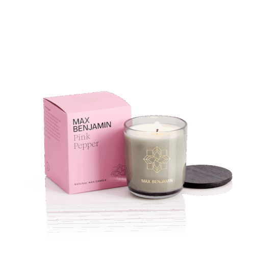 Pink Pepper Geurkaars Max Benjamin