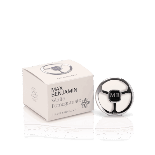 White Pomegranate Car Fragrance Max Benjamin
