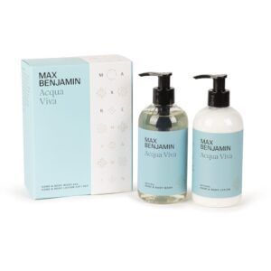 Acqua Viva Hand & Body Wash en Lotion Giftset Max Benjamin