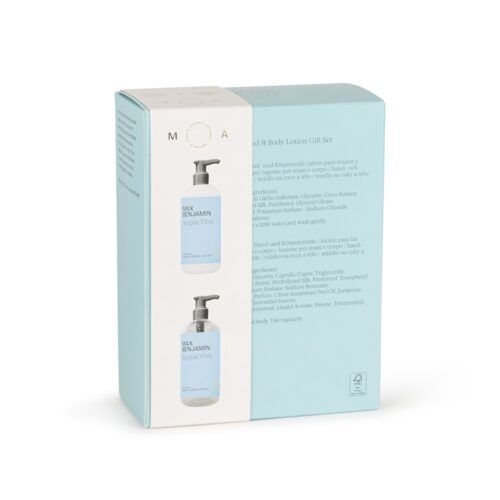Acqua Viva Hand & Body Wash en Lotion Giftset Max Benjamin