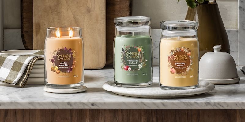 Herfstgeuren van Yankee Candle