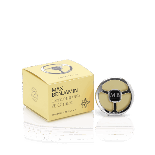 Lemongrass & Ginger Car Fragrance Max Benjamin
