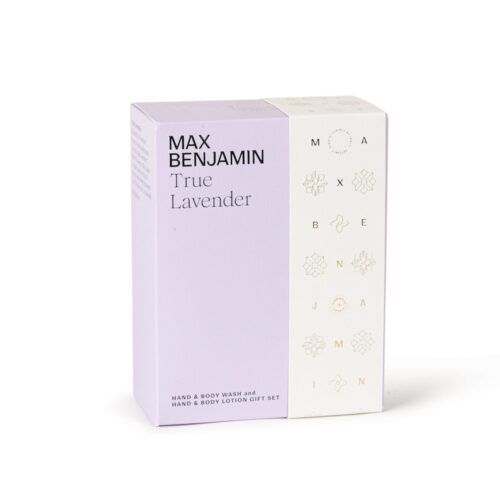 True Lavender Hand & Body Wash en Lotion Giftset Max Benjamin