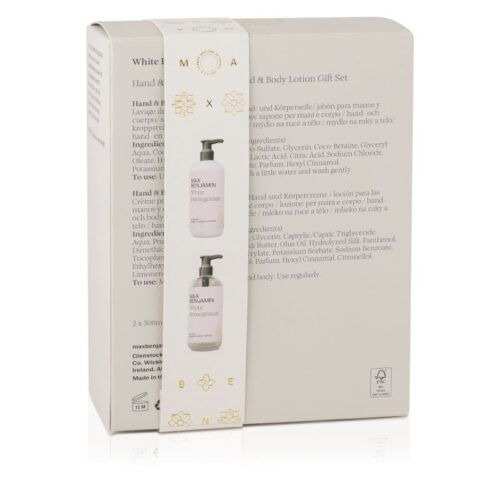 White Pomegranate Body Wash en Lotion Giftset Max Benjamin