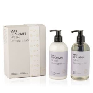 White Pomegranate Body Wash en Lotion Giftset Max Benjamin